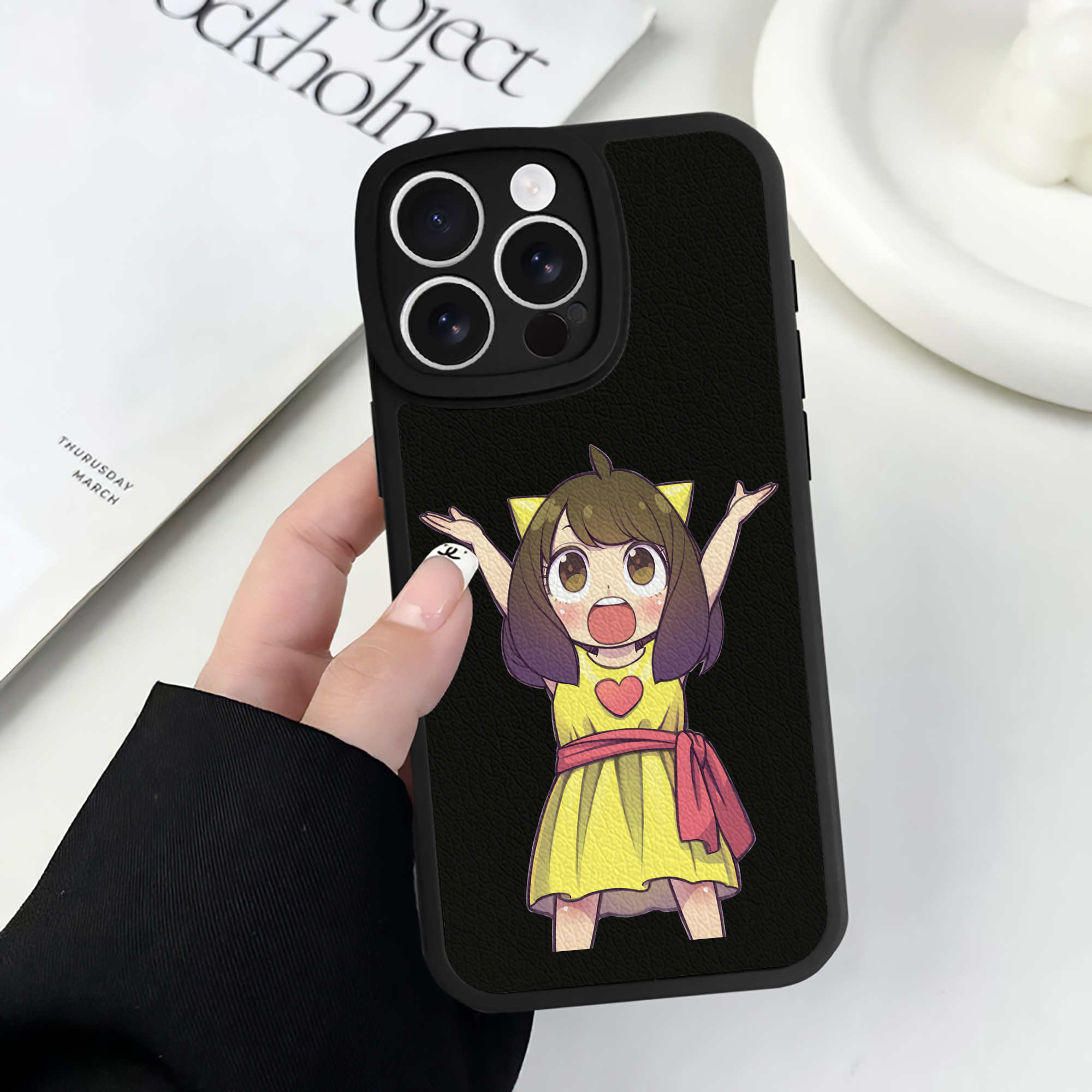 （画像用） SPY×FAMILY间谍家家酒 【iPhone 16シリーズ対応】シリコンスマホケース（レザー調） 材質：シリコン